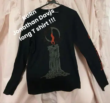 레어 조나단 데이비스 롱 슬리브 티셔츠 KORN