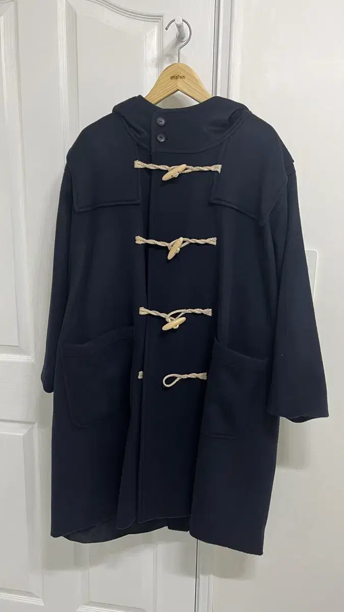 Malen Duffel Coat Unisex Navy / Long Coat / Size 1