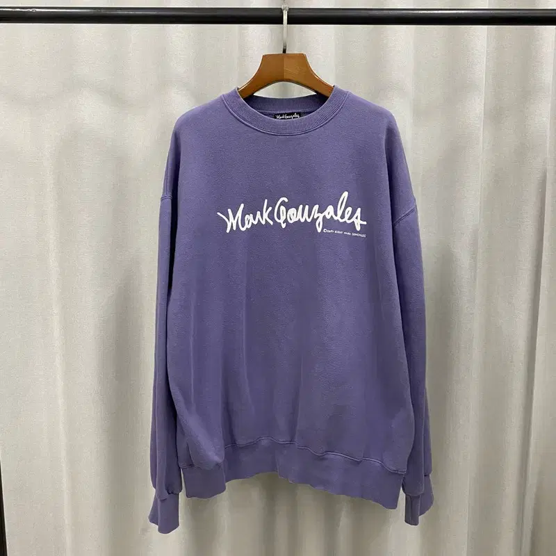 Mark Gonzalez Logo Purple Sweatshirt Top 105 S03013