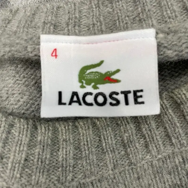 4 LACOSTE 라코스테 japen 라운드 니트 A00255