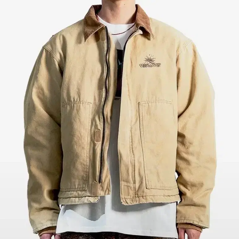 선데이후르츠마켓 FRUIT AREA JACKET BEIGE (m)