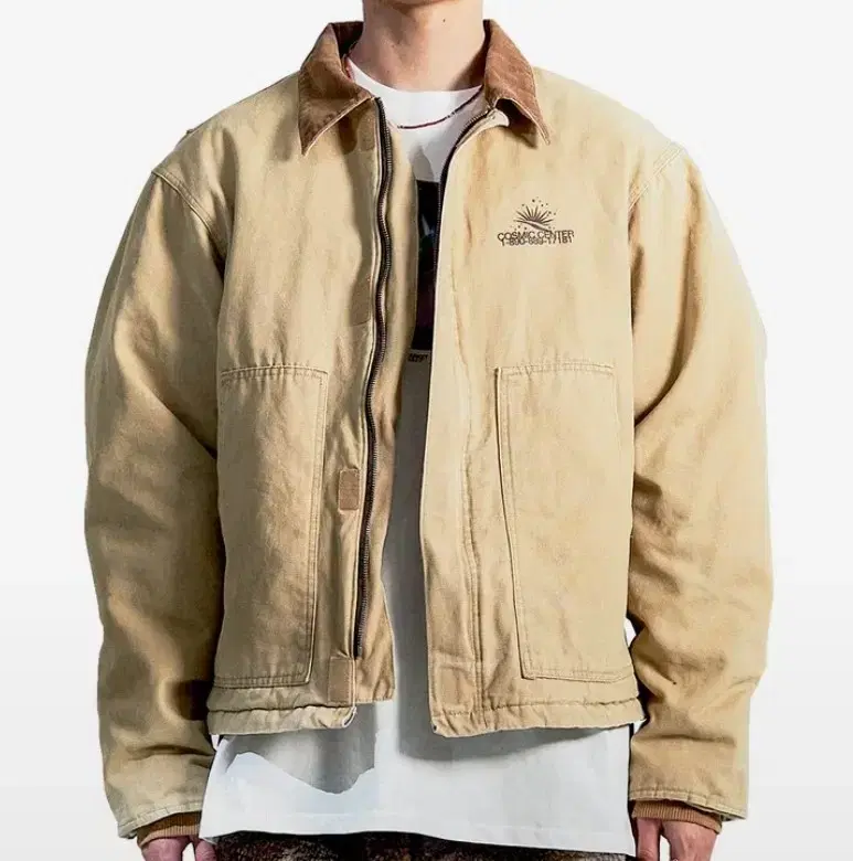 선데이후르츠마켓 FRUIT AREA JACKET BEIGE (m)