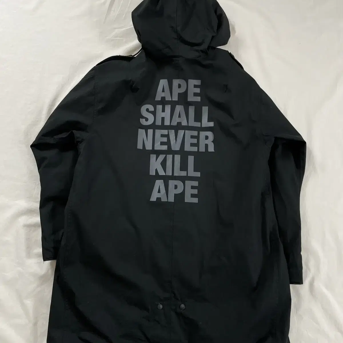 Bape 베이프 피쉬테일 야상 자켓 XL