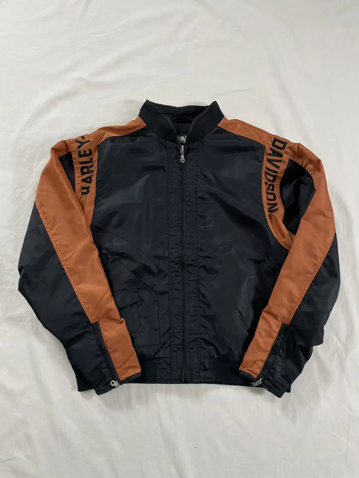 Harley Davidson Harley Davidson Nylon Bomber Jacket M