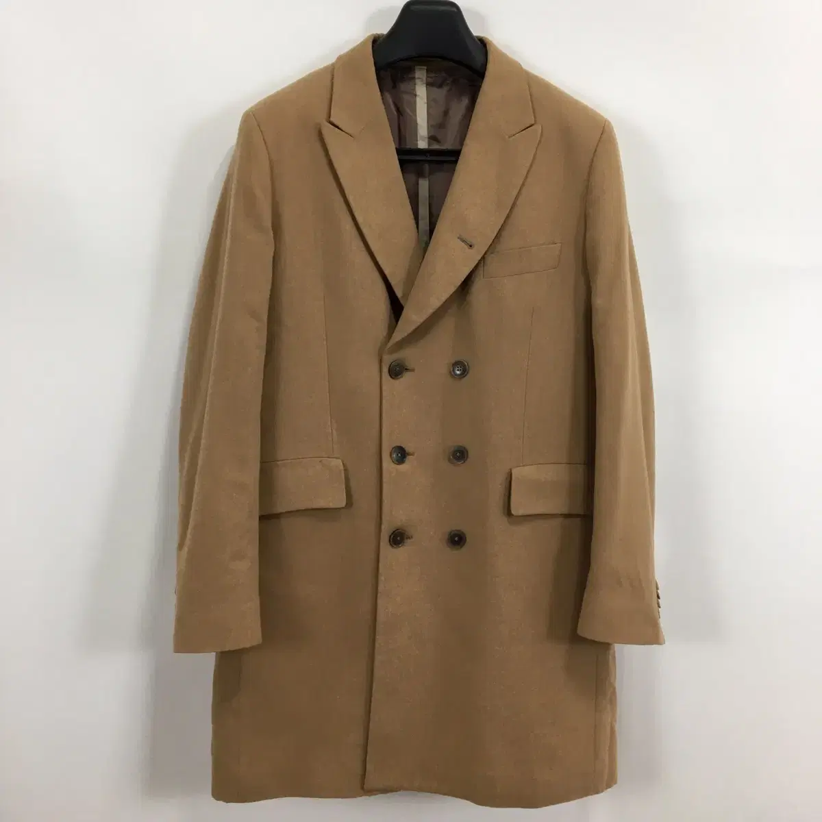 Men's 100% Italian Camel Coat 100% Polsmith