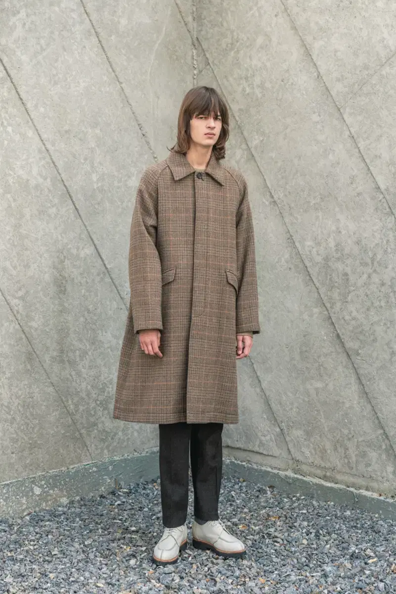 Bislow Wool Balmacan Coat size XL