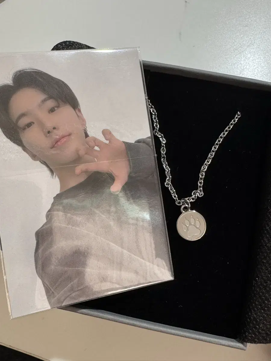 Seventeen hoshi Necklace photocard Set