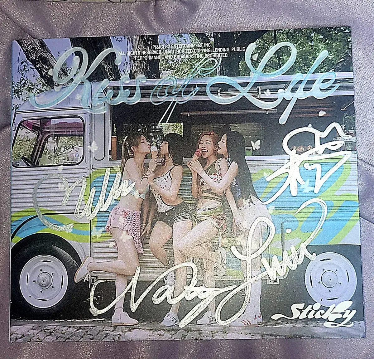 (Digital Single)KISS OF LIFE Non-Sale Signed Album1