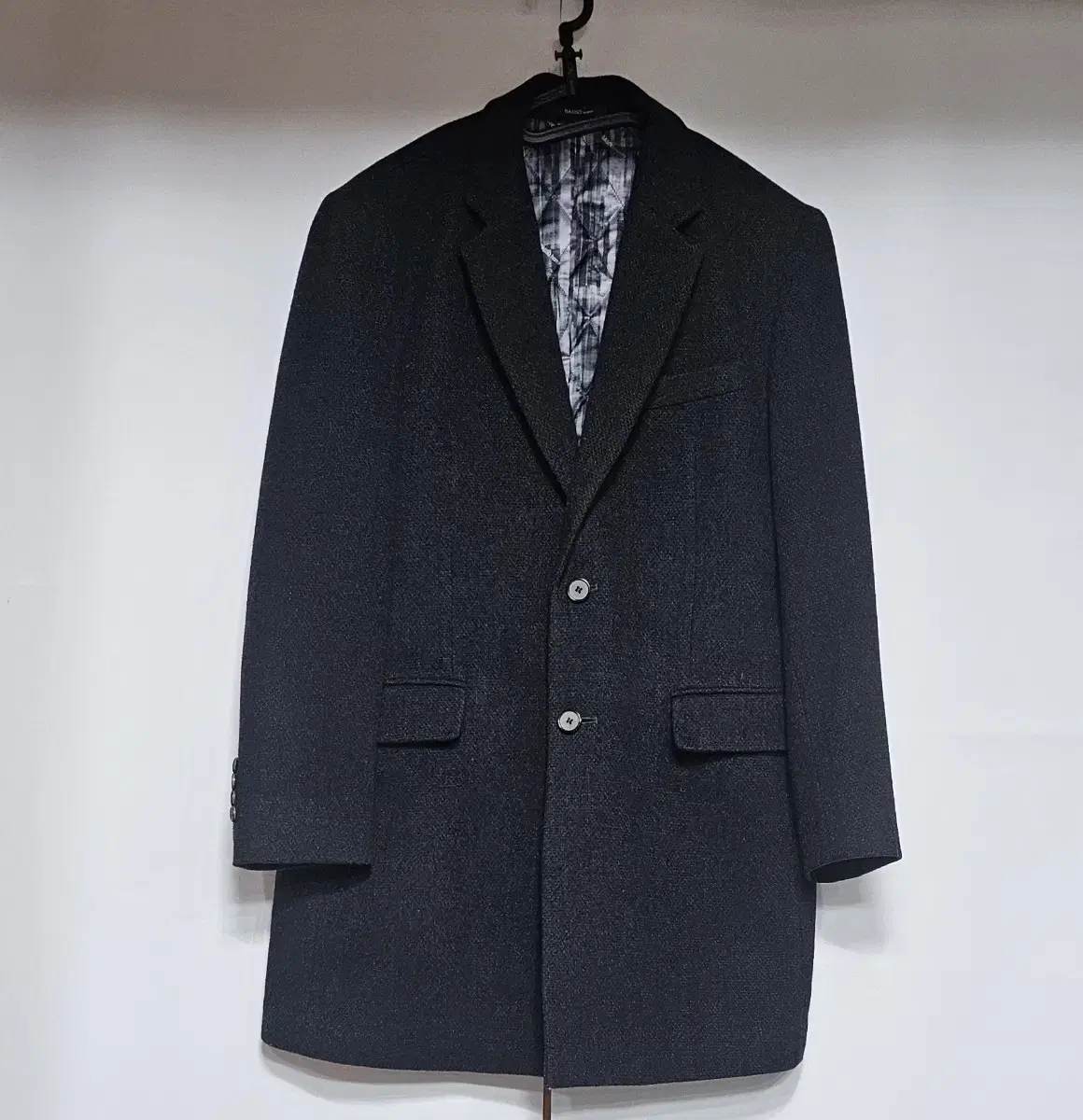 BASSO Two-button woolen vahn coat