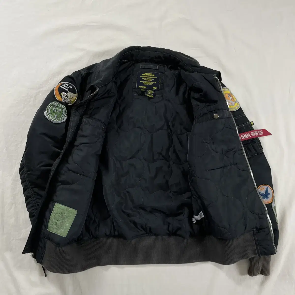 Alpha Industries 알파인더스트리 ma - 1 항공점퍼 S