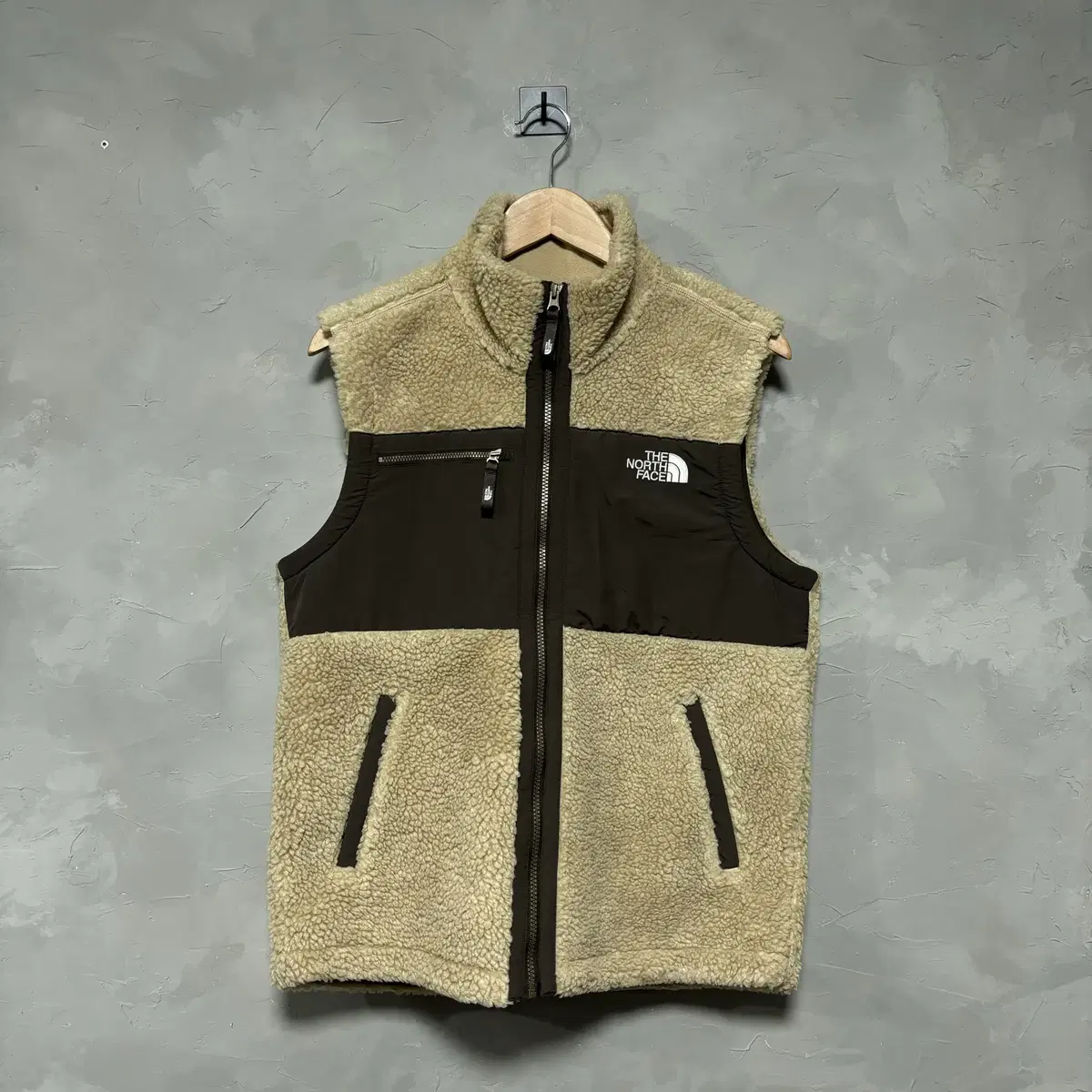 The North Face Fleece Vest Brown Beige