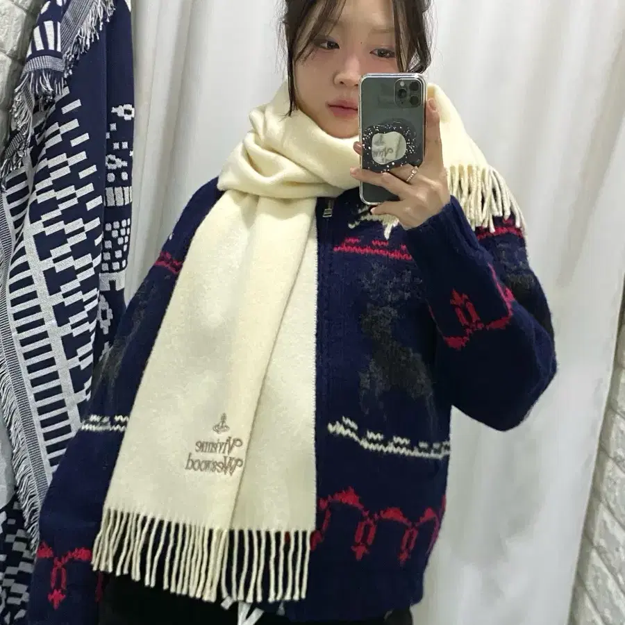 Vivienne Westwood Logo Muffler