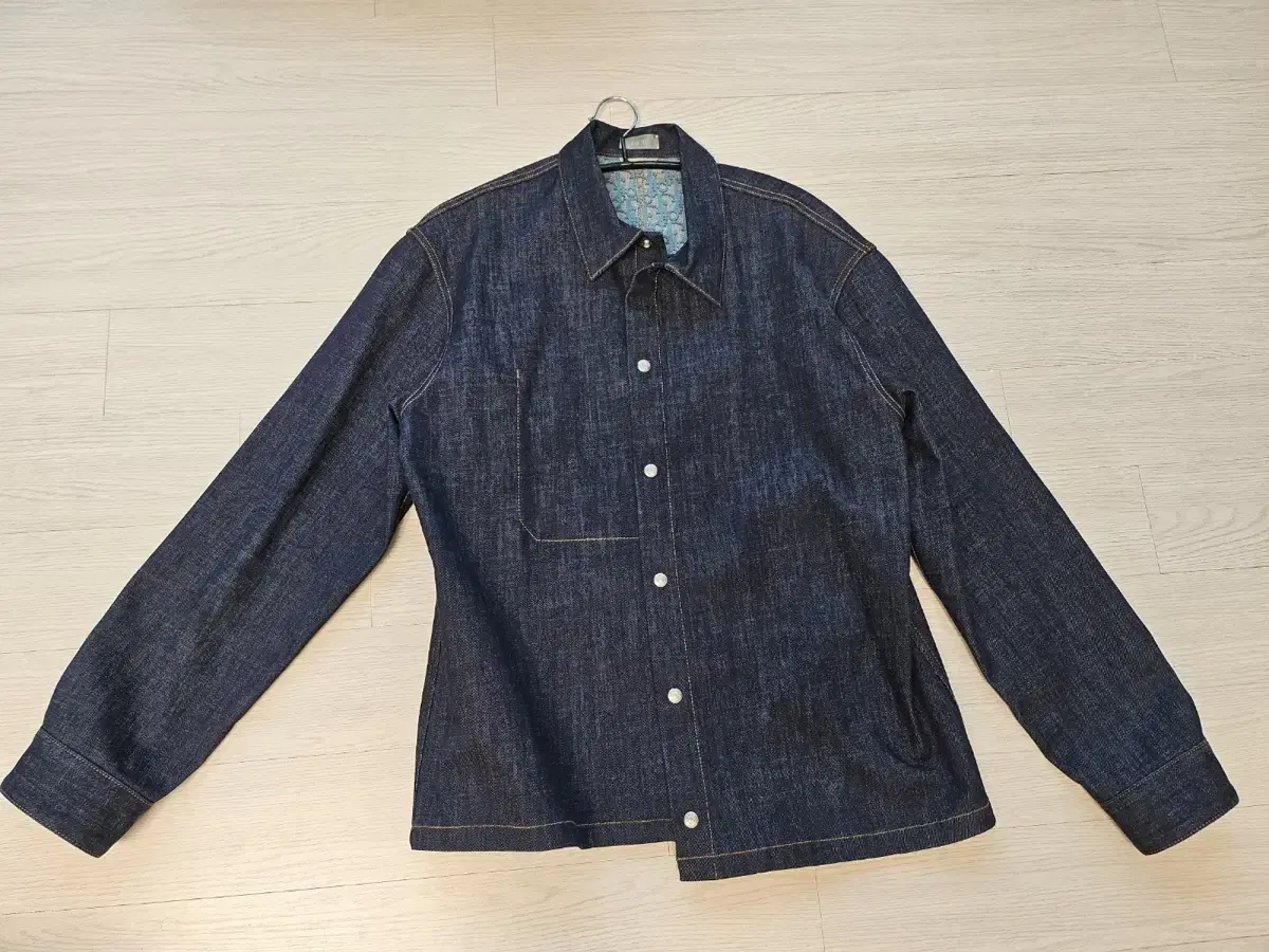 Dior Oblique bloo Cotton Denim Shirt