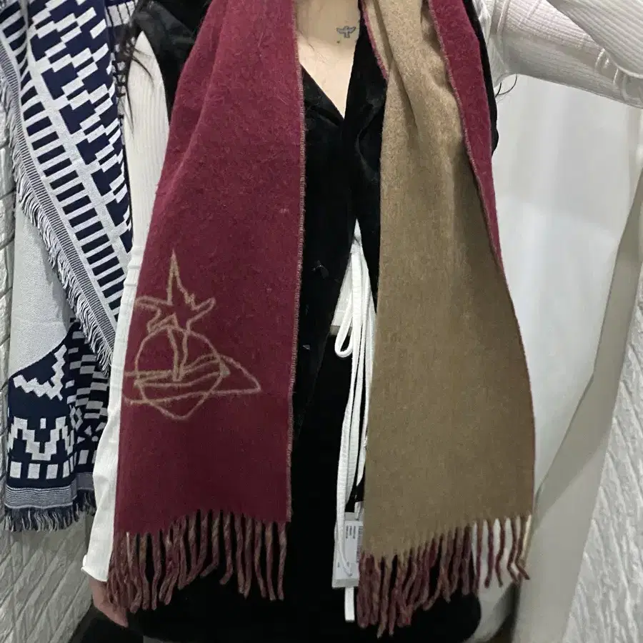 Vivienne Westwood reversible Muffler