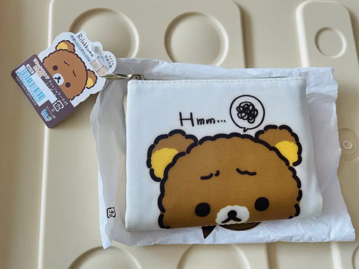 [Genuine Japan Rilakkuma] Rilakkuma Tissue Case Wallet Limited Edition