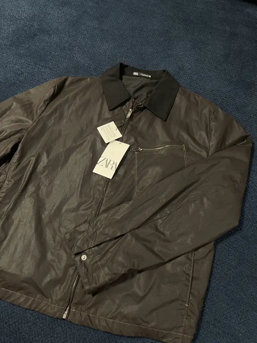 Zara Wax Work Jacket