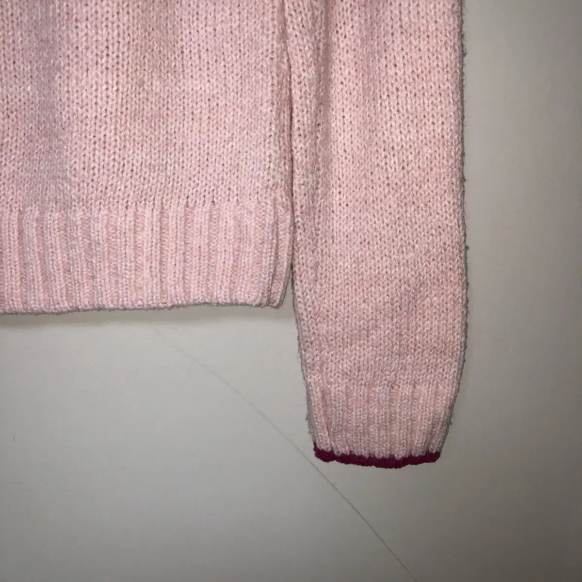 Vintage From my empty house pink knit