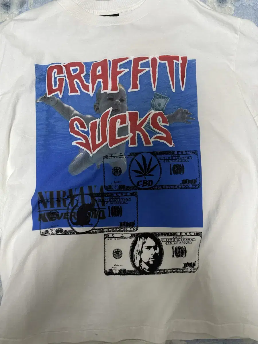 Donut Revenge Finger Press GS-LOGO Nirvana Nevermind Size 3