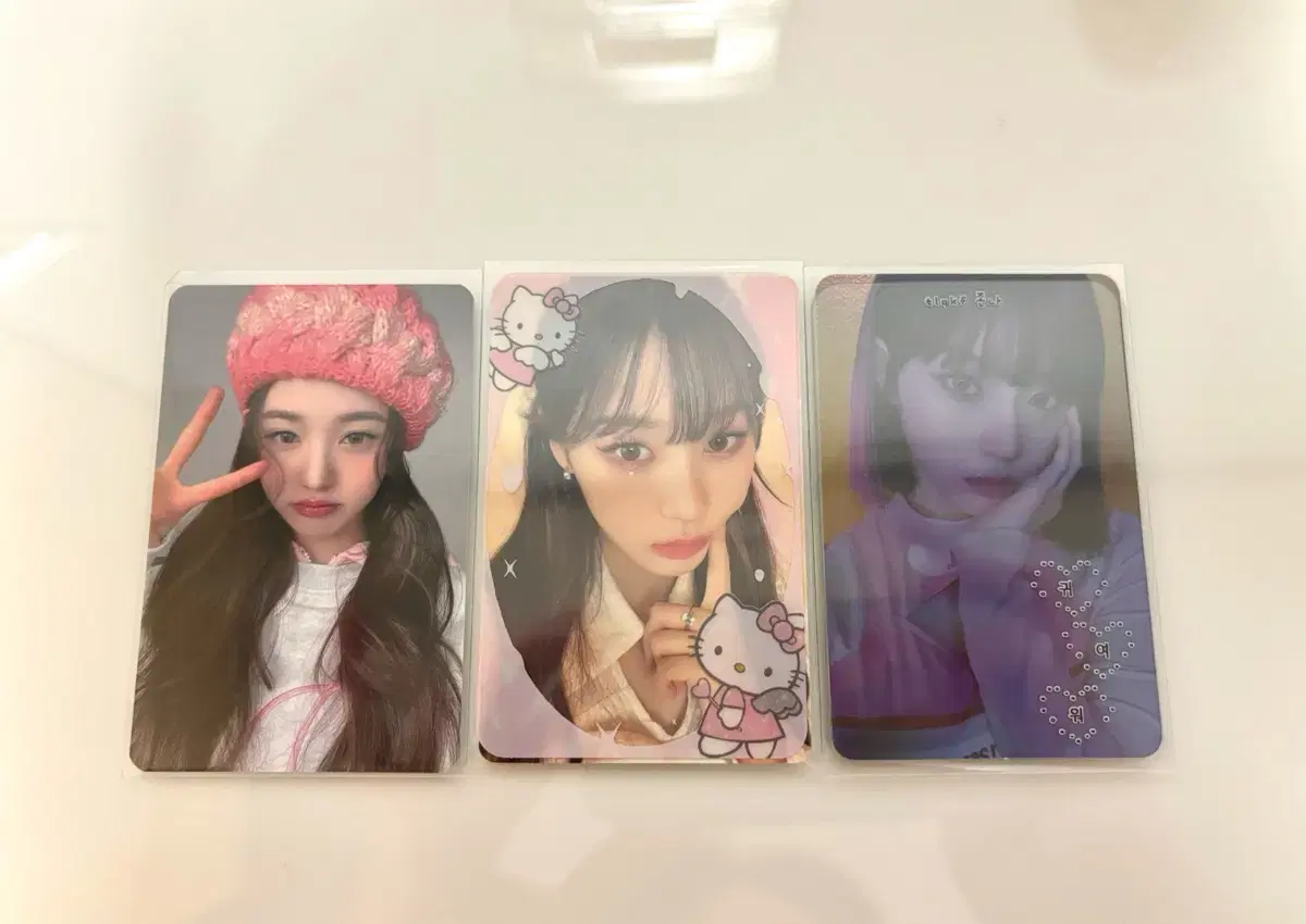 Jang Wonyoung giselle winter ive aespa photocard WTS