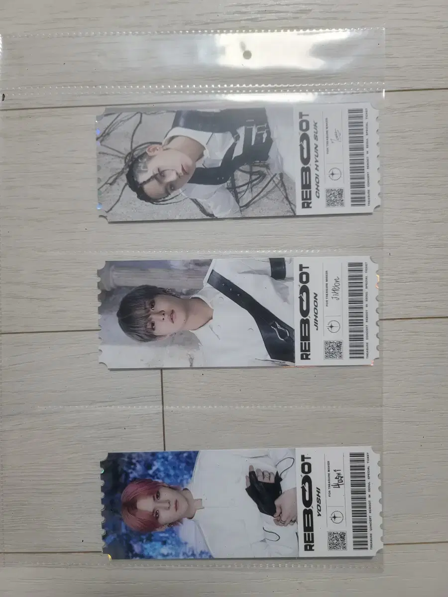 Treasure Reboot Concert Special Ticket Merchandise WTS