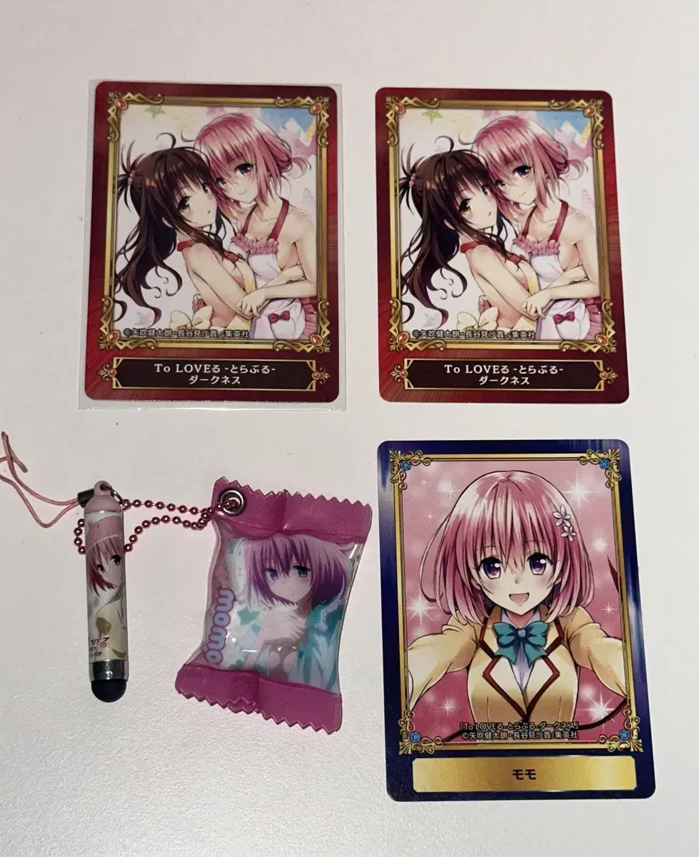 To Love Trouble Darkness momo Bishoujo Classic kard Merchandise Keyring