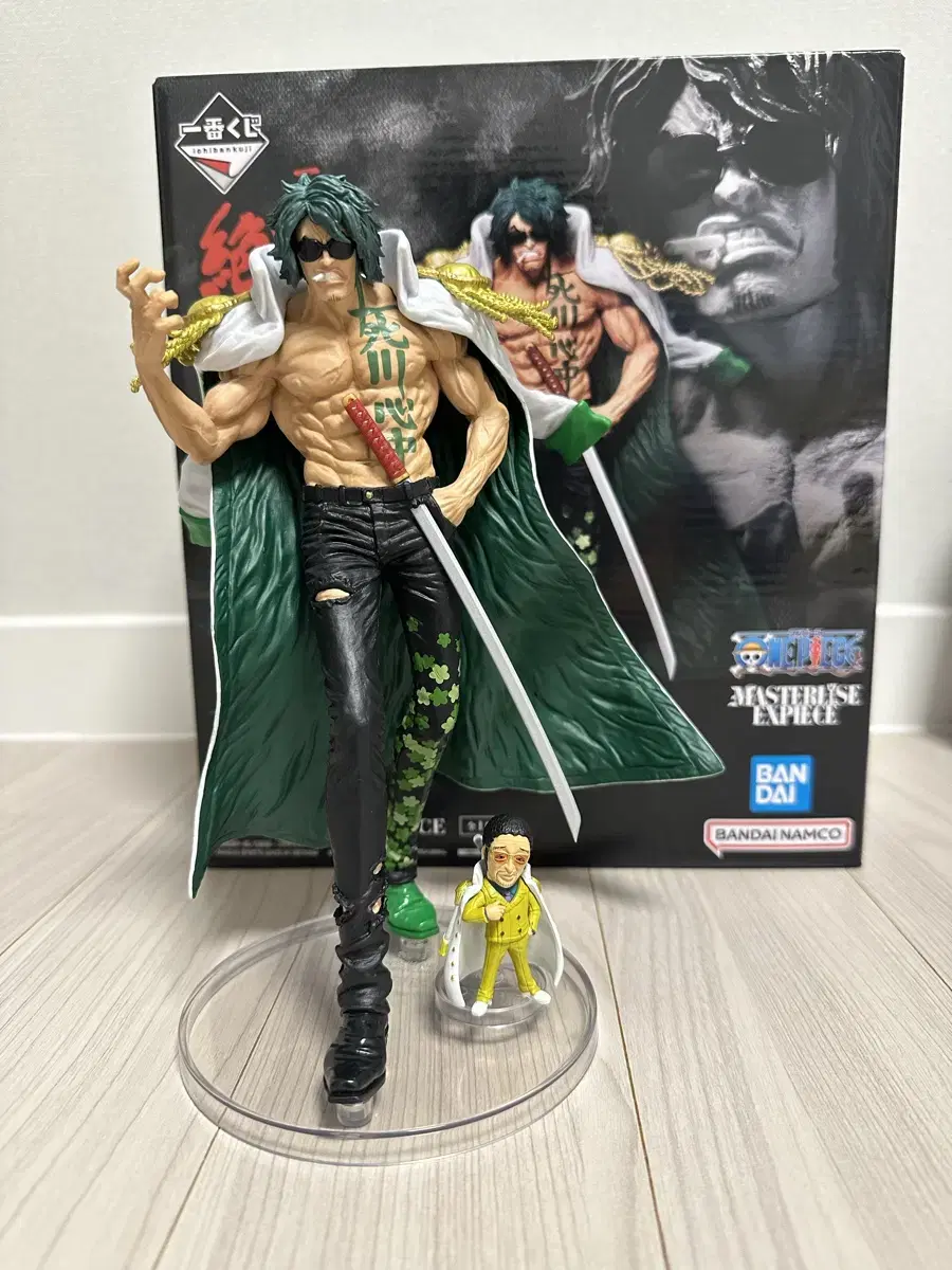 ONEPIECE Figures First Lottery Absolute Justice D Statue Aramaki Rokugyu Figures for Sale