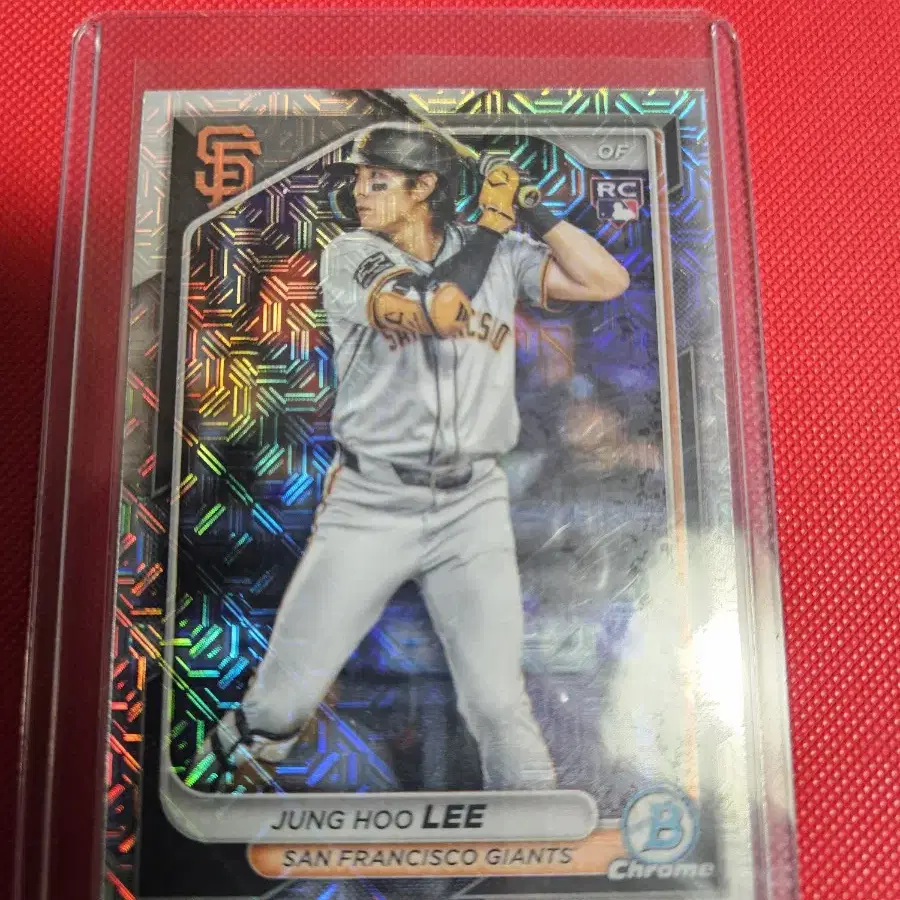 이정후 2024 Bowman Chrome 모조 리플렉터