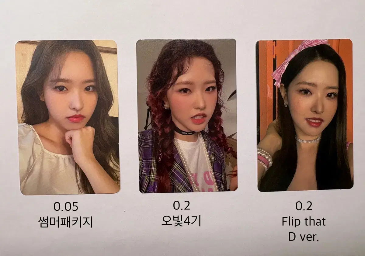 loona loossemble olivia hye photocard