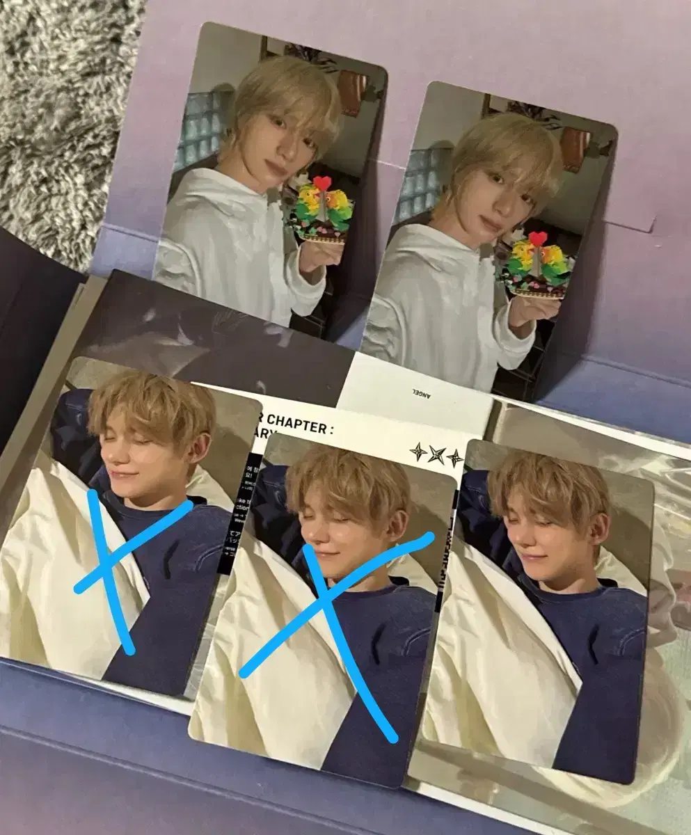 Tuvatu Sanctuary Angel yeonjun beomgyu powerstation ld photocard WTS