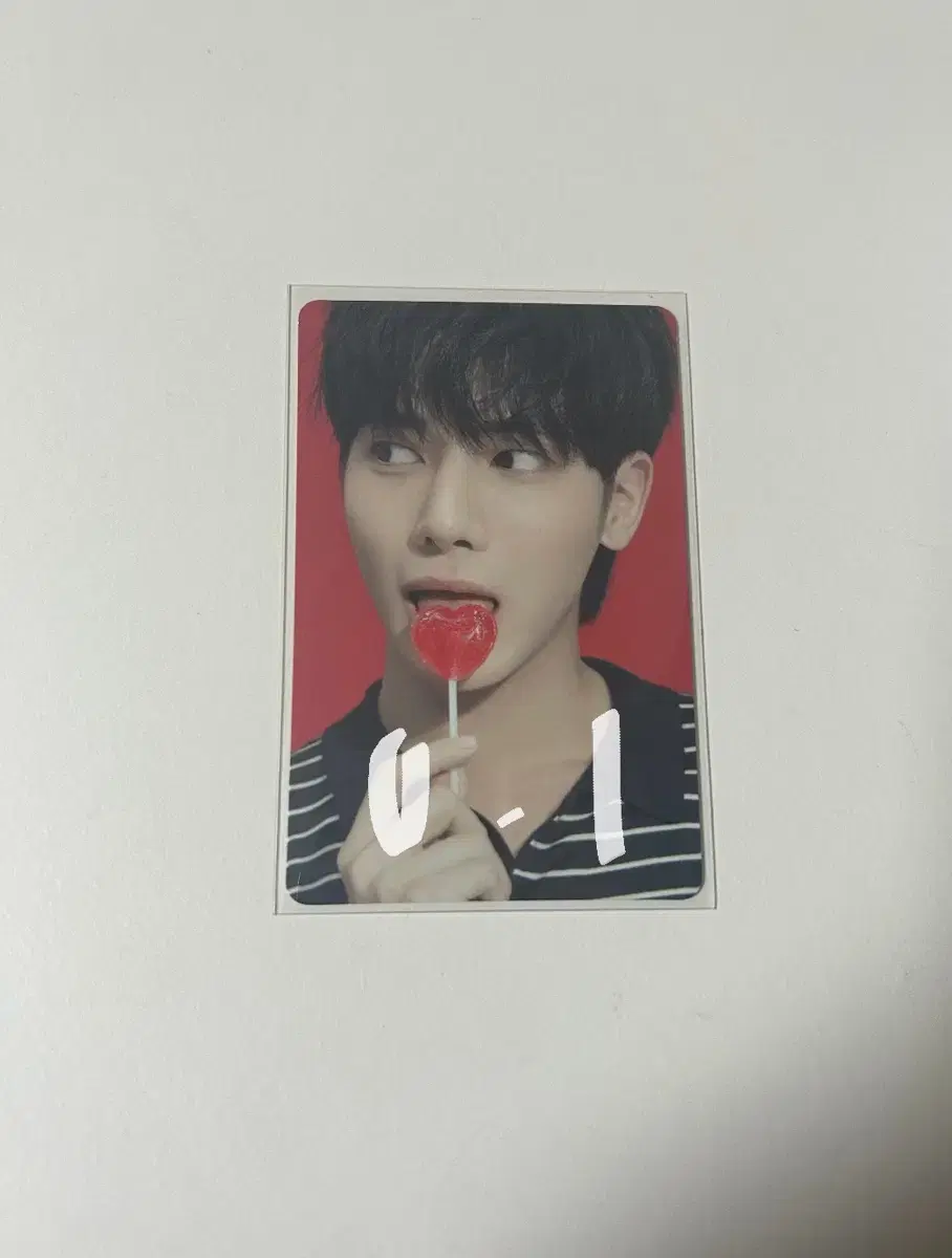 (Fandom) txt taehyun Rubber Photocard