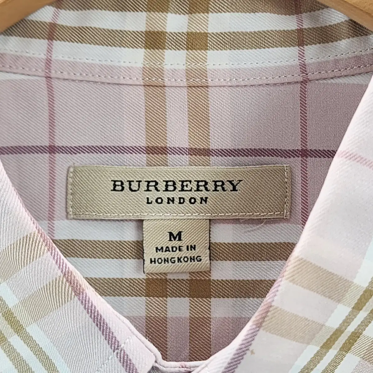 [M] Burberry 버버리 노바체크 반팔 셔츠 남방