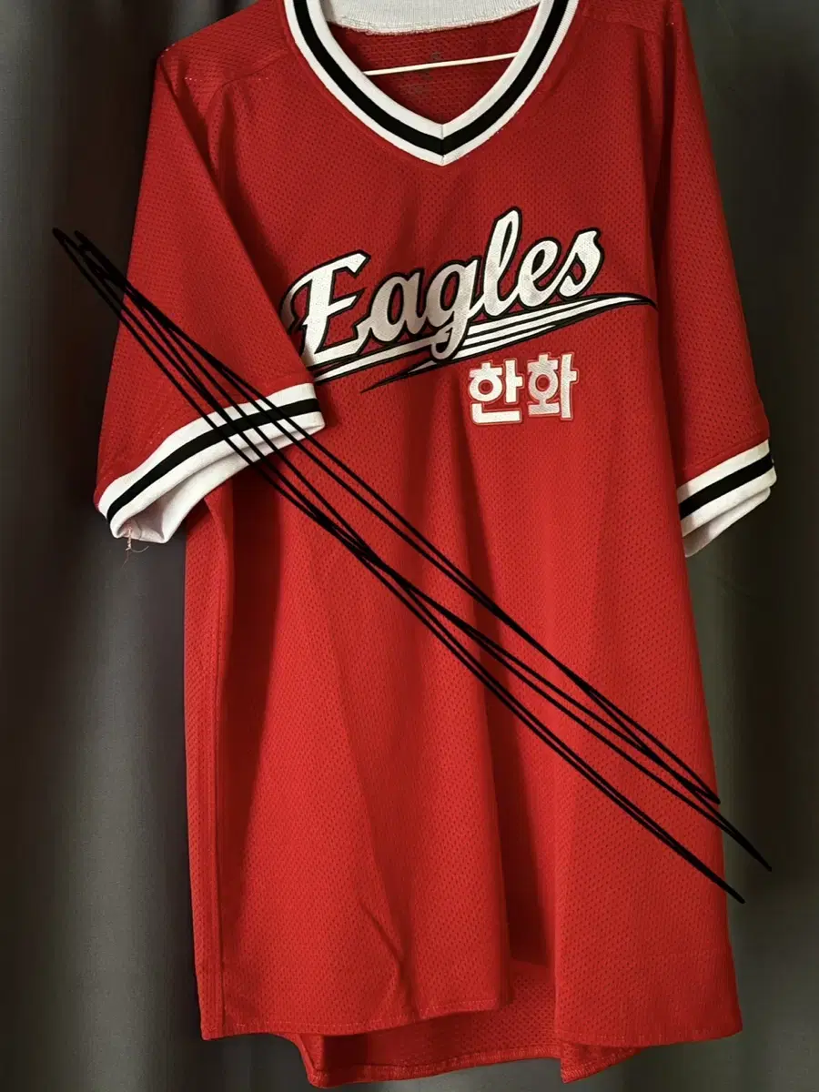 Hanwha Eagles 23 Old / 24 Dark Gray Away Shirt Bundle for sale