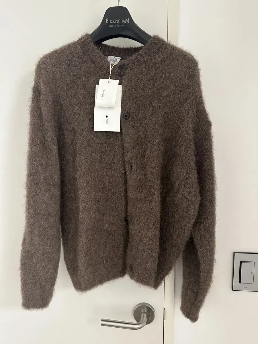 [New]STU Mohair Cardigan Brown M