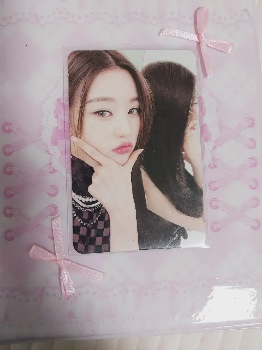 ive eleven ssq pre-order benefit wonyoung photocard @wonyoung_kim