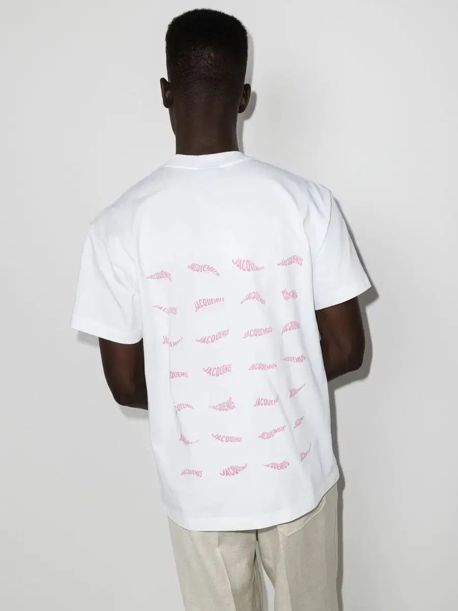 Jacquemus Pink Wavego T-Shirt XL