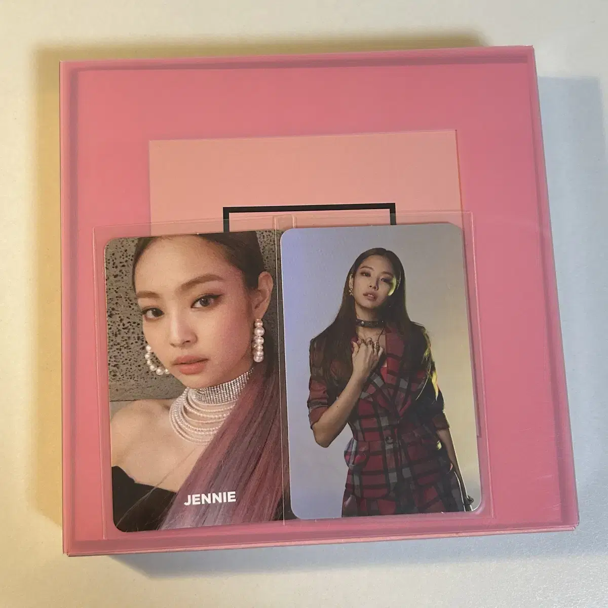 Black Pink blackpink Tududududu album jennie photocard WTS