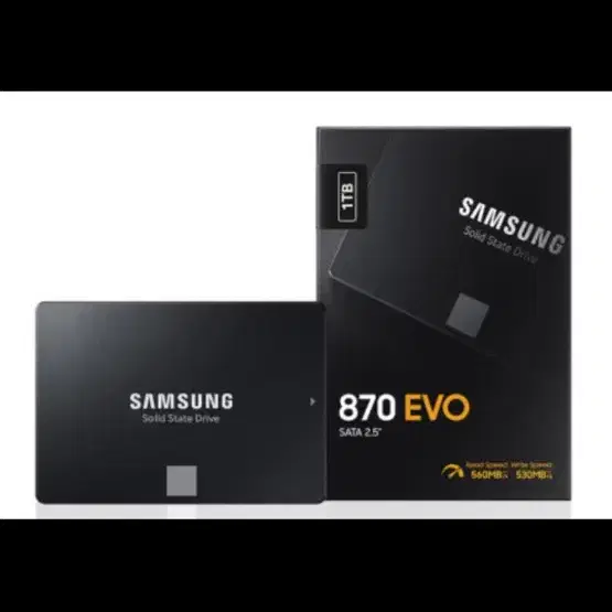 삼성 ssd evo870 1TB 3개팝니다