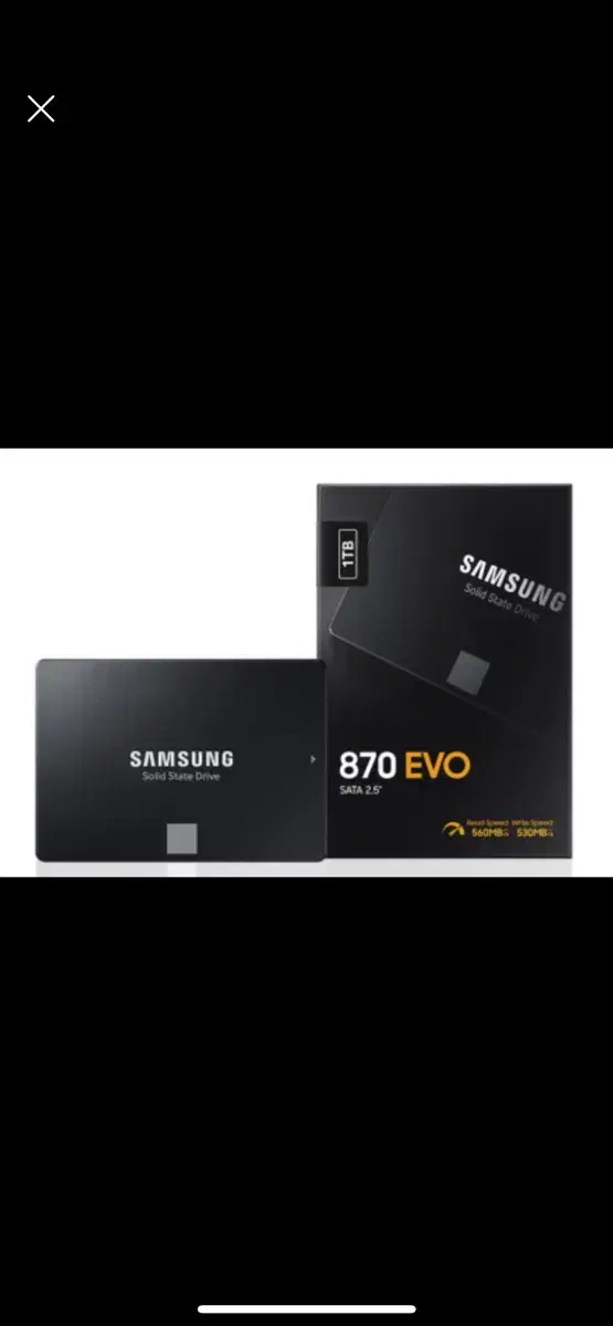 삼성 ssd evo870 1TB 3개팝니다