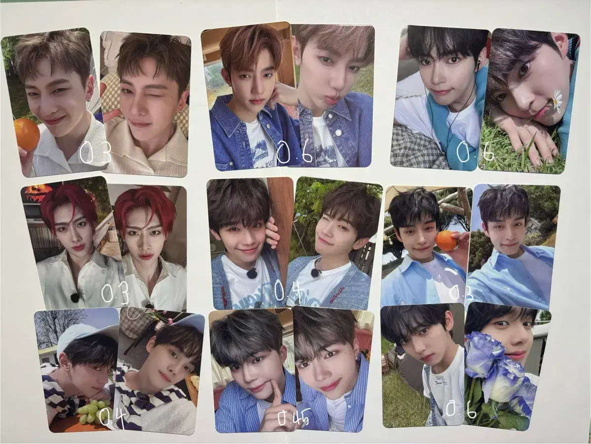 Zerobaseone Fan Club kit photocard wts zb1 han yujin sung hanbin zhang hao Kim Gyuvin