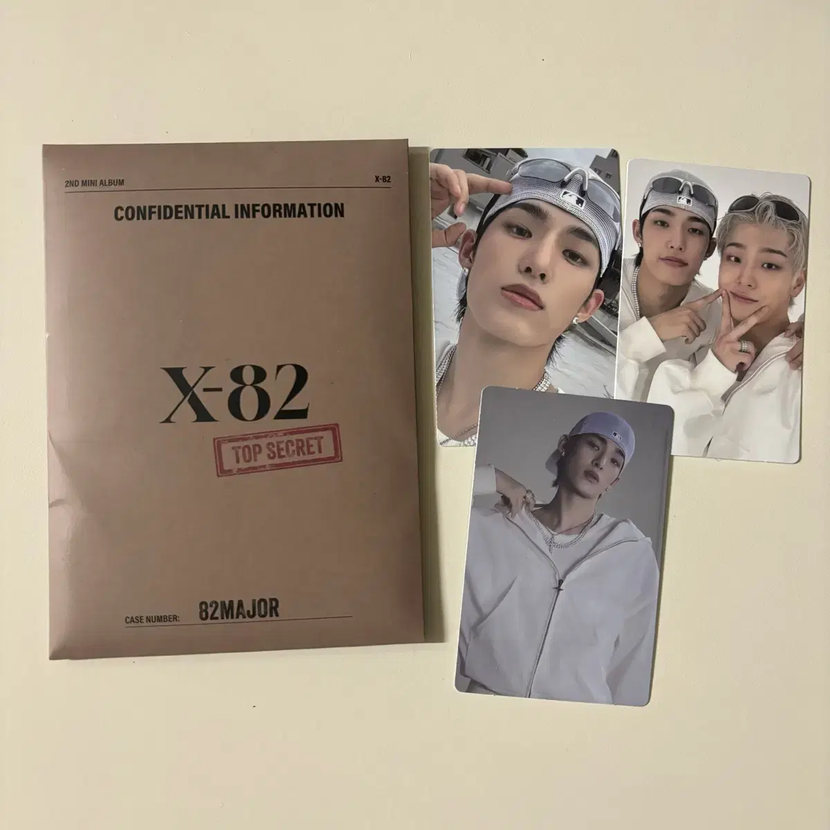 82major 82major Yoon Yechan album photocard set