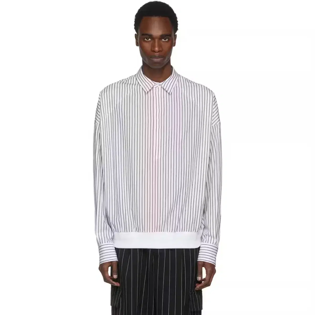 Junji Banded Striped Shirt