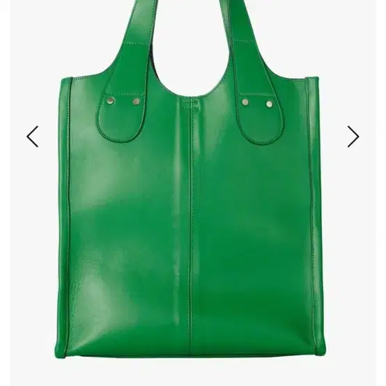 이얼즈어고 토트백(DEEP GREEN BIG LEATHER BAG)