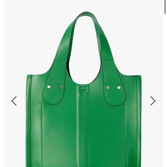 이얼즈어고 토트백(DEEP GREEN BIG LEATHER BAG)