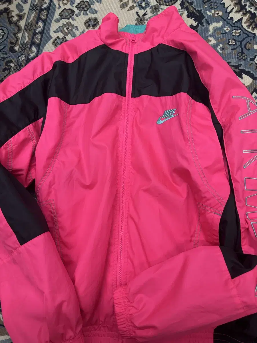 Nike Atmos NRG Patchwork Track Jacket Hyper Pink