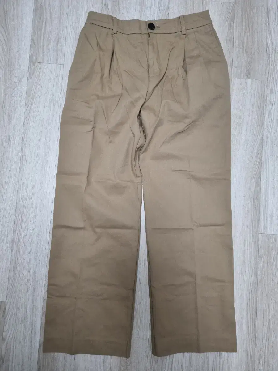 Drawstring Wide-Banded Chino Pants