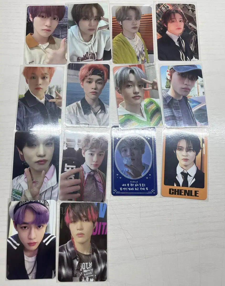 NCT chenle photocard sells