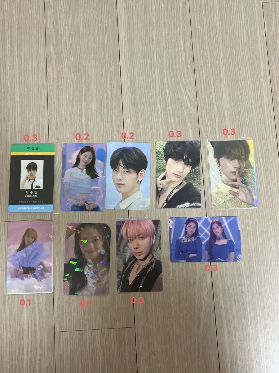 Tuvatu, txt, ive, class:y photocard source