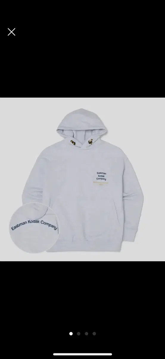 Kodak Hoodie Melange Gray