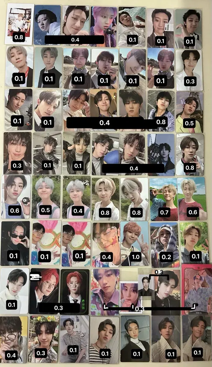 The8 photocard / FML Feathersun Rinse Rae Unod Your Choice Ataka Heaven Seasons Greetings