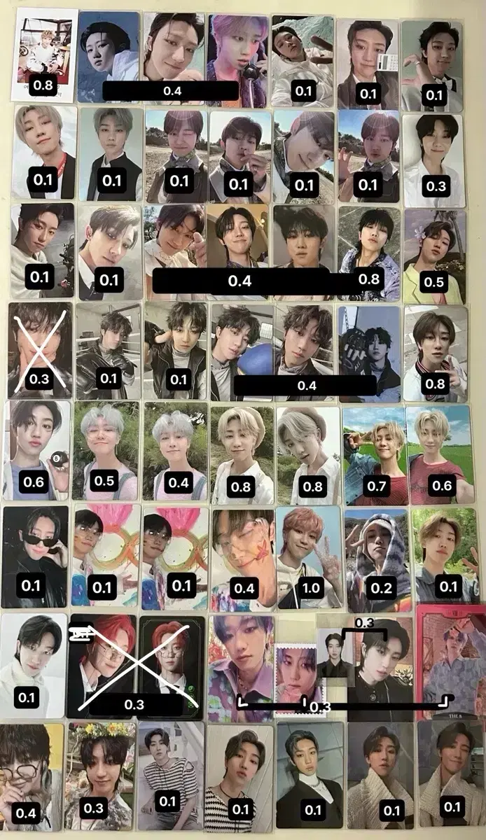 The8 photocard / FML Feathersun Rinse Rae Unod Your Choice Ataka Heaven Seasons Greetings